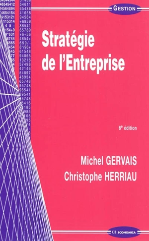 Stratégie de l'entreprise - Michel Gervais