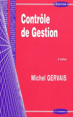 Contrôle de gestion - Michel Gervais