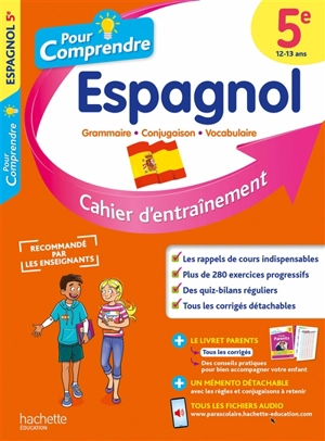 Pour comprendre l'espagnol 5e : cahier d'entraînement - Marie-Ange Faus-Richiero