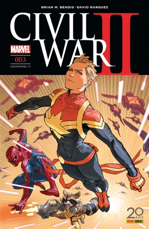 Civil war II, n° 3. Couverture 1 - Brian Michael Bendis