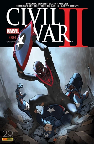 Civil war II, n° 4. Couverture 1 - Brian Michael Bendis