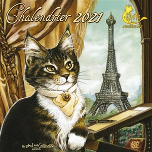 Calendrier 2021 : les chats enchantés - Séverine Pineaux