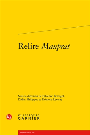 Relire Mauprat