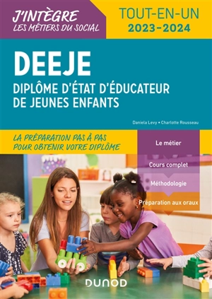 DEEJE, diplôme d'Etat d'éducateur de jeunes enfants : tout-en-un, 2023-2024 - Daniela Lévy