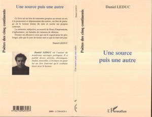 Une source puis une autre - Daniel Leduc