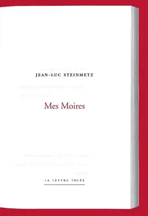 Mes moires - Jean-Luc Steinmetz