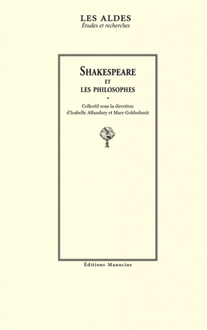 Shakespeare et les philosophes