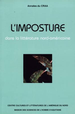 Annales du CRAA, n° 23. L'imposture dans la littérature nord-américaine