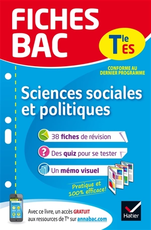 Sciences sociales et politiques terminale ES, enseignement de spécialité - Franck Rimbert