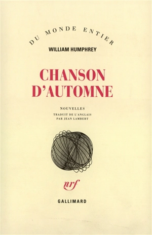 Chanson d'automne - William Humphrey