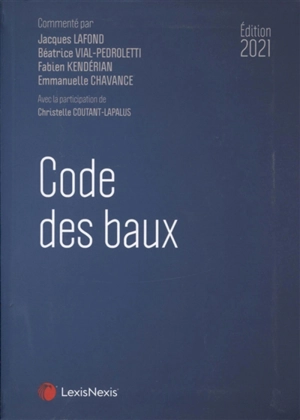 Code des baux : 2021