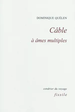 Câble à âmes multiples - Dominique Quélen