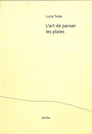 L'art de panser les plaies - Lucie Taïeb