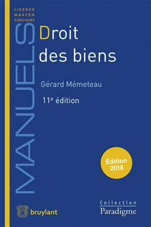 Droit des biens - Gérard Mémeteau