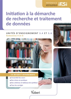 Initiation à la démarche de recherche et traitement de données : unités d'enseignement 3.4 et 5.6 : semestres 4 et 6 - Nicole Tanda