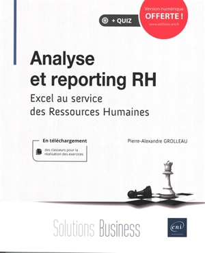 Analyse et reporting RH : Excel au service des ressources humaines - Pierre-Alexandre Grolleau