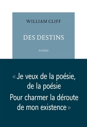 Des destins : poème - William Cliff