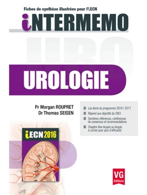 Urologie : IECN 2016 - Morgan Rouprêt