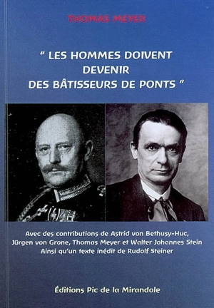 Les hommes doivent devenir des bâtisseurs de ponts - Thomas Meyer