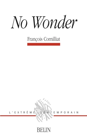 No wonder - François Cornilliat