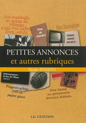 Petites annonces et autres rubriques - Elodie Pompey