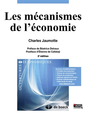 Les mécanismes de l'économie - Charles Jaumotte