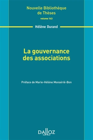 La gouvernance des associations - Hélène Durand