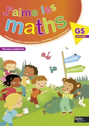 J'aime les maths : GS maternelle : nouveau programme - Constance Jallier