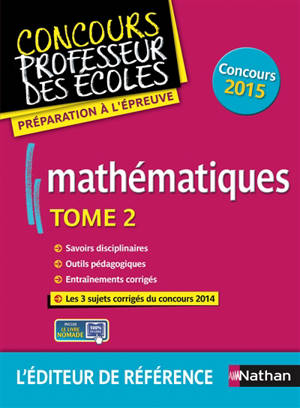 Mathématiques : concours 2015. Vol. 2 - Saïd Chermak
