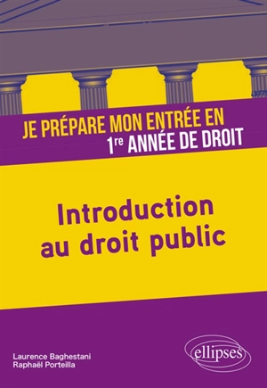 Je prépare mon entrée en 1re année de droit : introduction au droit public - Laurence Baghestani