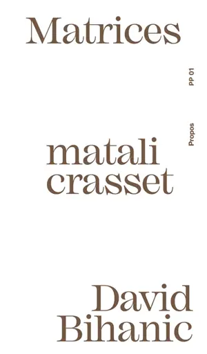 Matrices - Matali Crasset