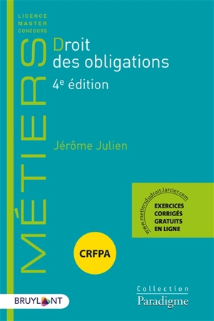 Droit des obligations : CRFPA - Jérôme Julien