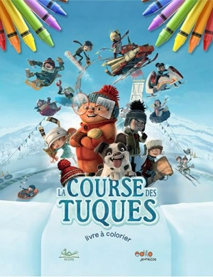 La course des tuques : livre à colorier - Aumais, Nicholas