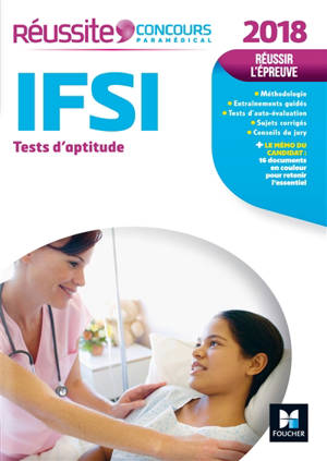 IFSI : tests d'aptitude, 2018 : réussir l'épreuve - Valérie Béal