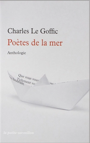 Poètes de la mer : anthologie