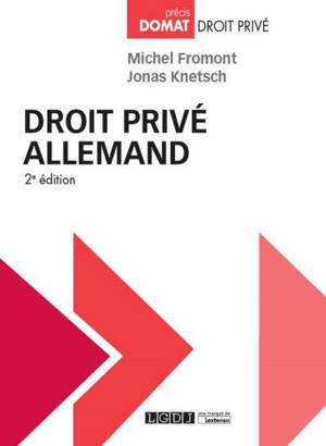 Droit privé allemand - Michel Fromont