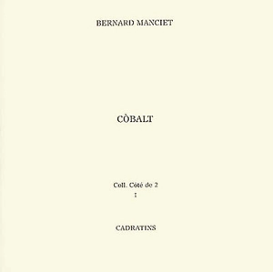 Cobalt - Bernard Manciet