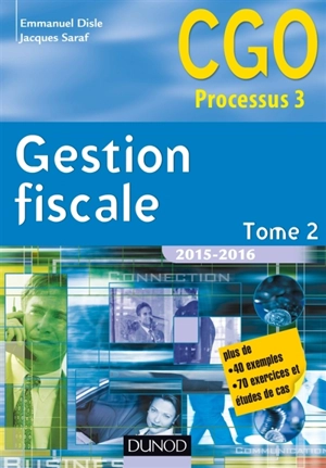 Gestion fiscale 2015-2016. Vol. 2 - Emmanuel Disle