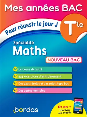 Maths spécialité terminale : nouveau bac - Fabien Aoustin