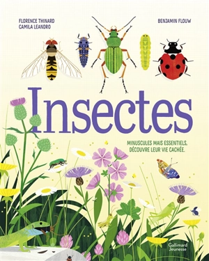 Insectes : minuscules mais essentiels, découvre leur vie cachée - Florence Thinard