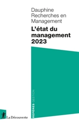 L'état du management 2023 - Dauphine Recherches en management (Paris)