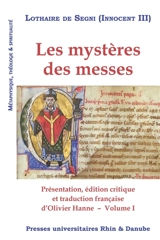 Les mystères des messes. Vol. 1 - Innocent III