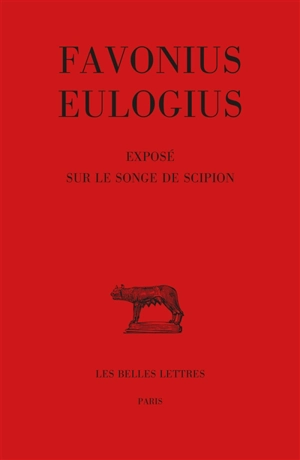 Exposé sur Le songe de Scipion - Favonius Eulogius