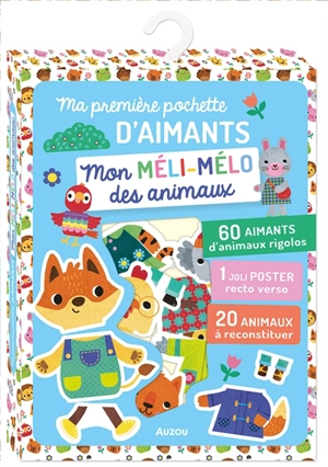 Mon méli-mélo des animaux : ma première pochette d'aimants - Fhiona Galloway