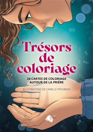 Trésors de coloriage : 24 cartes de coloriages autour de la prière - Camille Patureau