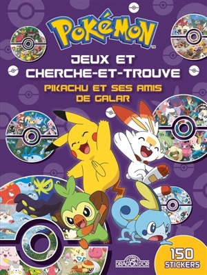 Pokémon : jeux et cherche-et-trouve : Pikachu et ses amis de Galar - Fabien Molina