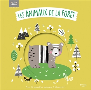 Les animaux de la forêt : avec 10 adorables animaux à découvrir ! - Rachel Elliot
