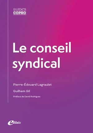 Le conseil syndical - Pierre-Edouard Lagraulet