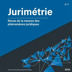 Jurimétrie : revue de la mesure des phénomènes juridiques, n° 1