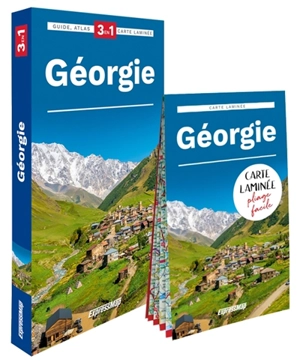 Géorgie : 3 en 1 : guide, atlas, carte laminée - Anna Szymczak